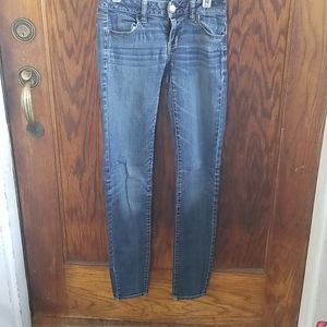 Lightly Used American Eagle Jeggings SIZE 00 Long